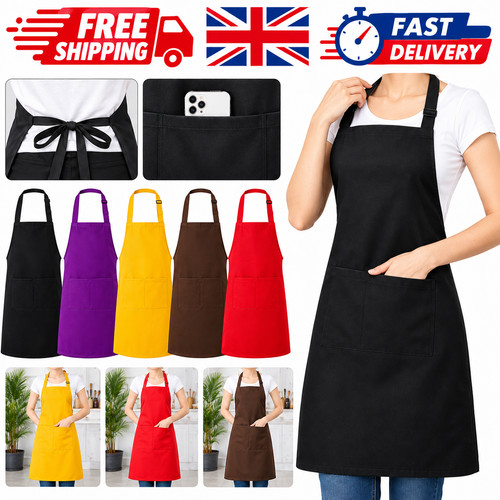 New plain apron - new, uk