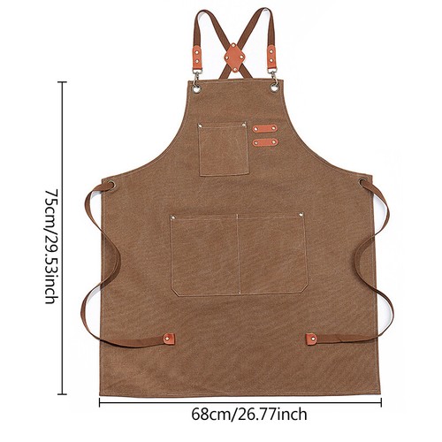 Butcher chefs plain denim - plain,