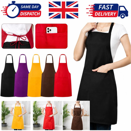 New plain apron with front - apron,