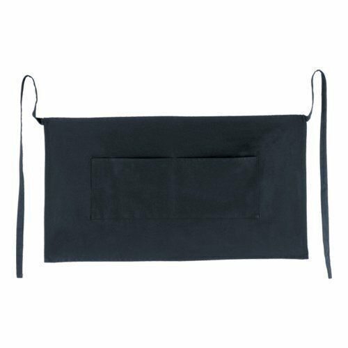 Black waist pocket apron - waist,