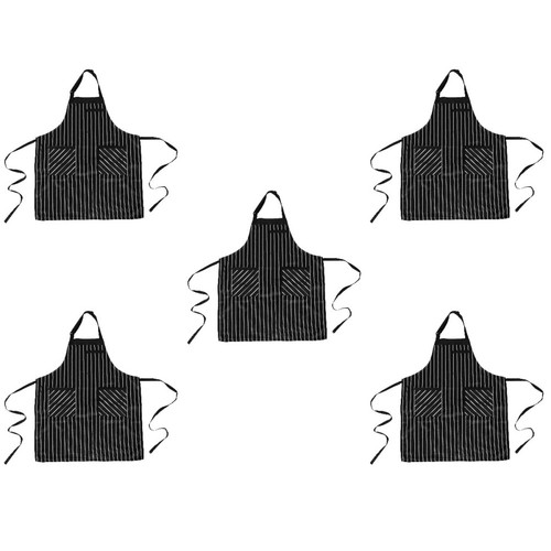 Reusable cotton linen apron - cotton,