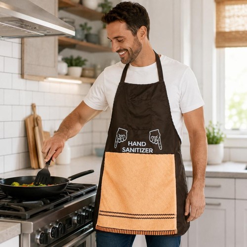 Chef prank apron with - chef's,