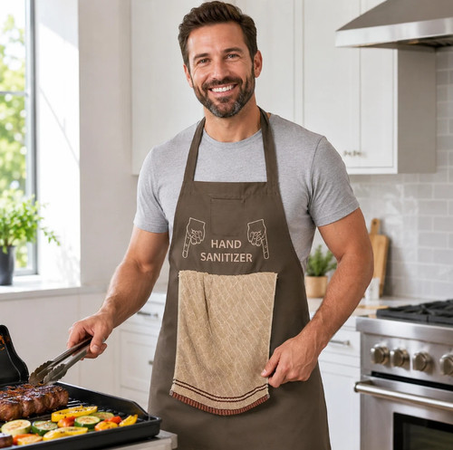 Chef prank apron funny novelty - prank,