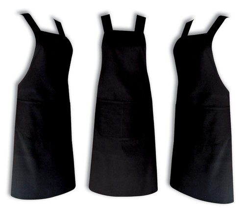 Chef apron black - chef,