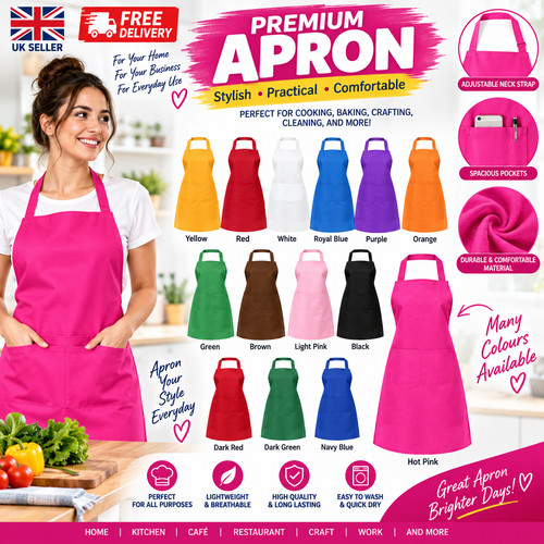 Unisex adult apron mens womens - adult,