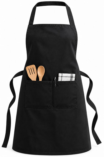 Black 100 cotton chef - black, 100%