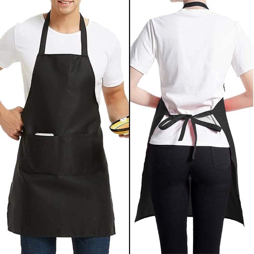Black chef apron kitchen - chef,