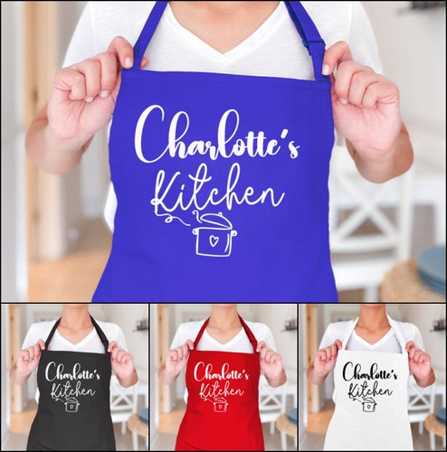 Personalised apron for her - personalised,