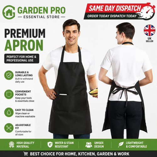 Unisex adult apron - unisex, men's